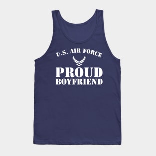 Best Gift for Amry - Proud U.S. Air Force Boyfriend Tank Top